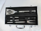 Grill Set Case New Leeds Bbq Tool Beringer Main & Vine Logo Cooking. Fixed Price $19.97.