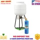 Flame King 1LB Refillable Propane Cylinder With Kit - Adapter Stand. Fixed Price $54.98.