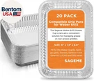 20 Pack Weber Grills Compatible Drip Pans 6415 For Spirit Gas. Fixed Price $19.14.