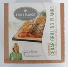 Fire & Flavor Gourmet Single Serving Cedar Grilling Planks - New. Fixed Price $14.60.
