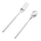 Zzhxsm Telescopic Fork And Spoon Set Stainless Steel Long Extender Dinner.... Fixed Price $12.55.