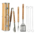 Gibson Home Barbeque Pro 8-PIECE Bbq Tool Set With Acacia Wood Hand... Fast Ship. Fixed Price $40.99.
