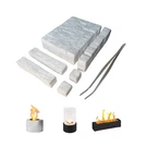 96 Pcs Small Ceramic Wool Wick For Tabletop Fire Pit, Suitable ... Fast Ship. Fixed Price $21.53.