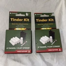 Coghlan's Emergency Tinder Kit Survival Waterproof Flint Striker Fire 2 Pieces. Fixed Price $21.99.