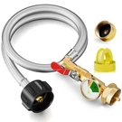 Calpose 3 Feet Propane Refill Adapter Hose With Gauge And On/off Control Valve,. Fixed Price $33.75.