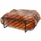Rib Non-stick Porcelain Coated Steel Roasting Stand Holds 4 Racks. Fixed Price $43.99.