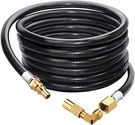 EAZY2HD 12FT Rv Propane Hose With Blackstone Elbow Adapter, Low Pressure Lp Quic. Fixed Price $47.90.