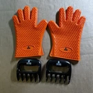 Amz Bbq Club Meat Claws Silicone Gloves Grill Accessories *no Thermometer. Fixed Price $12.00.