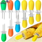Aqringo 12 PCS/6 Pairs Corn Holders, Stainless Steel Cob On Th. Fixed Price $8.80.