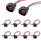Kuqutidy 8 Pcs Fuel Injector Connector Pigtail, Engine Black. Fixed Price $16.90.