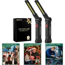 Rechargeable Led Work Bbq Grill Magnetic Flashlight Tools 2 Pack Black. Fixed Price $38.99.