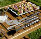 16 Peice Bbq Set For Outoor , Grilling Cleaning And Spatula By Home-complete. Fixed Price $27.00.