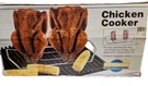 Kitchen Collection Two Chicken Cooker With Beer Cans. Fixed Price $7.50.