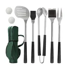 Jishi 8PCS Bbq Accessories Grilling Gifts For Men Golfers Stocking.... Fixed Price $64.27.