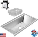 Dcyourhome 99251 Grease Tray With Drip Pan Liner For Old Weber Spirit 200 Ser. Fixed Price $59.59.