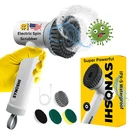 Synoshi Electric Power Brush With 3 Cleaning Heads Or Extra Replacement. Fixed Price $7.99.