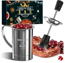 Stocking Stuffers Grilling Gifts For Men - Smoker Accessories, Bbq Silver. Fixed Price $23.09.