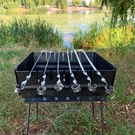 Collapsible Barbecue Grill, Charcoal Fire Pit, Flat Pack Brazier For Skewers. Fixed Price $264.00.