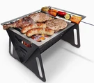 Mini Tabletop Charcoal Grills, Personal Small Portable Bbq. Fixed Price $17.86.