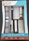 Loco Griddle Breakfast Cooking Accessory Kit Dirty. Fixed Price $11.00.