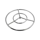 Skyflame 12-INCH Round Fire Pit Burner Ring, 304 Stainless Steel 12". Fixed Price $71.79.