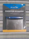 Razor Bench Scraper Chopper Stainless Steel Blade Rubber Grip Stay Cool Handle. Fixed Price $10.00.