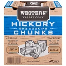Premium Bbq Hickory Cooking Chunks, 500 Cubic Inches. Fixed Price $12.00.