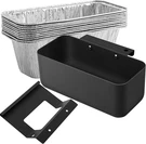 Grill Grease Catcher For Blackstone Griddle With 10 Pack Cup Liners Alumi. Fixed Price $24.12.