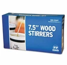 Royal Coffee Stirrers 500-PACK, 7.5" Long, Woodgrain Beverage Sticks. Fixed Price $14.98.