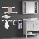 Bathroom Towel Bar Sets Home Wall Mounted Stainless Steel Storage Shelf Kits. Fixed Price $123.55.