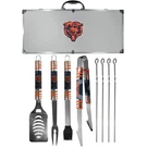 Chicago Bears 8 Piece Tailgater Bbq Set W/metal Case By Siskiyou Gifts Nfl. Fixed Price $89.95.