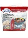 Alpine Cuisine 14" Portable Charcoal Barbecue Bbq Grill Heavy Steel New Box. Fixed Price $39.95.