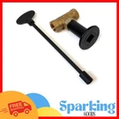Solid Brass Gas Fire Pit Valve Kit - 1/2" Npt With Elegant Flat Black Design. Fixed Price $59.39.