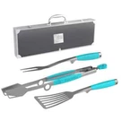 Toadfish Ultimate Grill Set W/ Carrying Case - Tongs, Spatula, Fork. Fixed Price $53.71.
