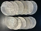 2" Round Capiz 12 Pcs. Seashells Windowpane Oyster Free Ship!. Fixed Price $13.99.