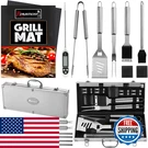 Romanticist 23PCS Must-have Bbq Grill Accessories Set Thermometer In Case. Fixed Price $43.32.