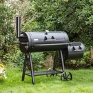 Outdoor Bbq Heavy Duty Charcoal Smoker Grills Extra Large W/ Offset. Fixed Price $418.94.