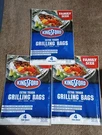 (X3) Kingsford Heavy Duty Aluminum Bags 4 Foil Packets Grilling 12. Fixed Price $18.74.