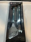 Nfl Philadelphia Eagles 3 Piece Grill Set Spatula Fork Tongs Bbq Tailgate Tools. Fixed Price $17.00.