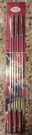 Alpine Cuisine 6 Pc 23 X 1/4 Inch Stainless Steel Wood Handle Bbq Skewers Kebob. Fixed Price $29.99.