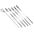 Norpro 8775 Stainless Steel Flat Skewers Multicolor 12.5 Inch Set Of 6 Large. Fixed Price $28.63.