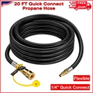 20 Ft Quick Connect Propane Hose For Rv To Grill,. Fixed Price $30.58.