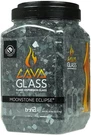 Manufacturing 50698 Gas Fire Pits Golden Flame, Lava Glass, Moonstone Ellipse. Fixed Price $36.14.
