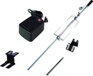 Universal Heavy Duty Rotisserie Kit For Grills - Black & Silver Finish. Fixed Price $113.99.