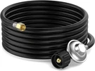 12 Feet Propane Regulator And Hose, Universal QCC1 Low Pressure. Fixed Price $43.18.