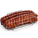 Sorbus Non-stick Rack Xl Porcelain Coated Steel Roasting Stand Holds 3 Ribs. Fixed Price $38.98.