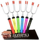 Sumpri Marshmallow Roasting Sticks, Smores Skewers Telescoping Rotating Forks. Fixed Price $22.39.