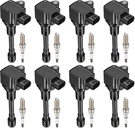 Bdfhyk 8X Coil Pk UF677 Iridium Spark Plug 93501 Infiniti 14-21 Nissan 17-20. Fixed Price $74.88.