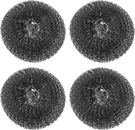 Harfington 4PCS Stainless Steel Scrubber Pad, Barbecue Grill Cleaning Black. Fixed Price $21.11.