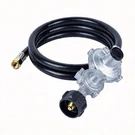 Gaspro 5FT Two Stage Propane Regulator Hose QCC1 3/8 Female Flare For Rv Us. Fixed Price $31.35.